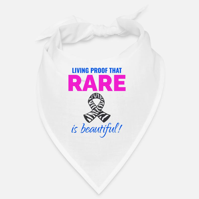 Sensibilisation aux maladies rares Rare is Beautiful Bandana