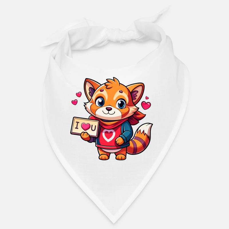 Liebesbotschaft tragendes Tier Bandana