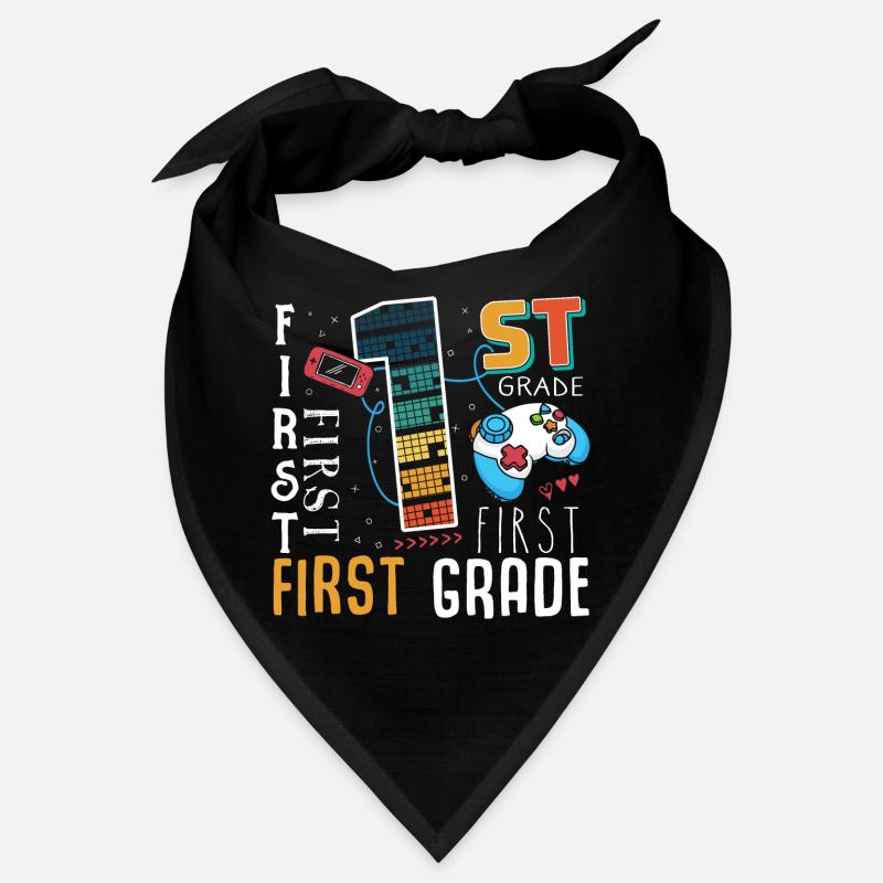 1. Klasse Gaming Schulkind Bandana