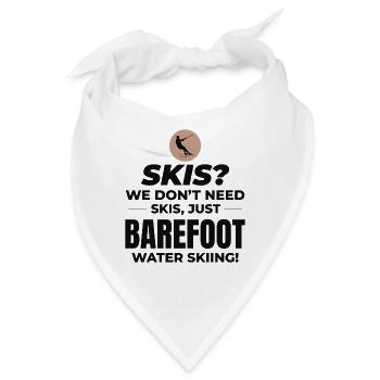 Barfuß Wasserski Extremsport Barfuß - Bandana - Weiß - Vorne