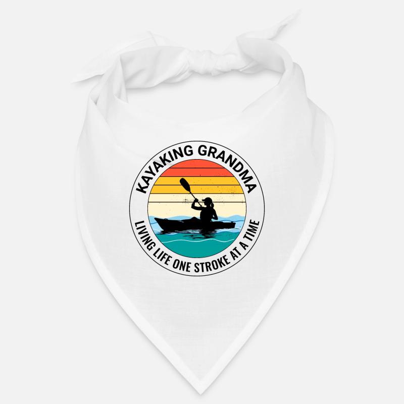 kayaking Gradma Kayak Canoe Kayaker Funny Bandana