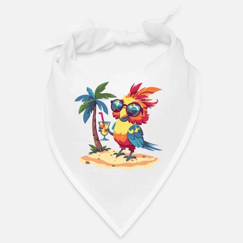 Papagai Summer Beach Vacation Bandana