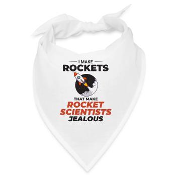 Luft- und Raumfahrtingenieur Raumfahrtraketenwissenschaftler - Bandana - Weiß - Vorne