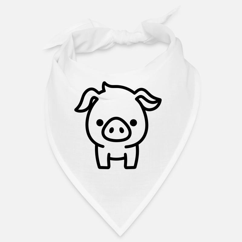 Schwein Bandana
