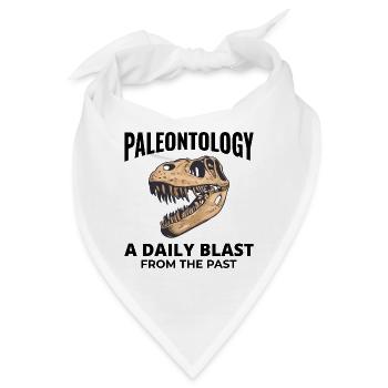Fossilienjagd Paläontologie Dinosaurier Prähistorisch - Bandana - Weiß - Vorne