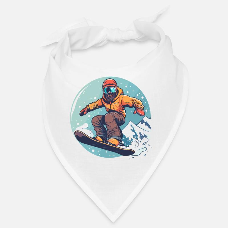 Graphismes de snowboard Bandana