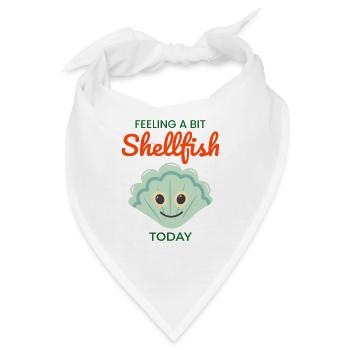 Muscheln Sammler Strandräuber Muschel Ozean - Bandana - Weiß - Vorne