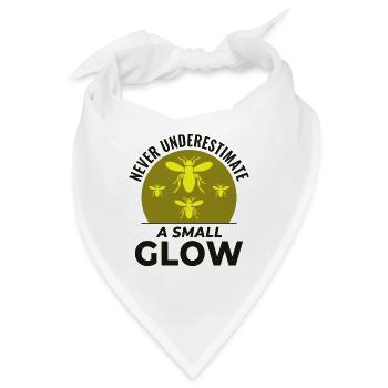 Glühwürmchen Glühwürmchen Blitzkäfer Insektensammler - Bandana - Weiß - Vorne