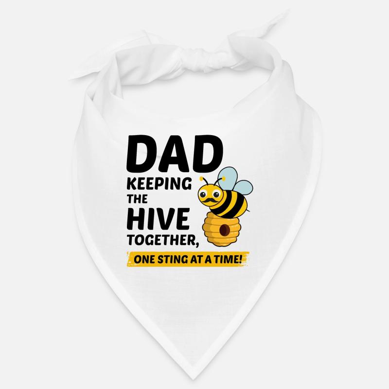 Honeybee Dad Beekeeper Beekeeping Insect Collector Bandana