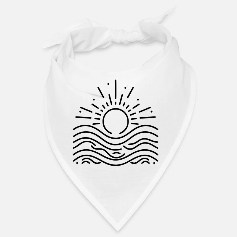 Soleil et mer – Une interaction harmonieuse Bandana