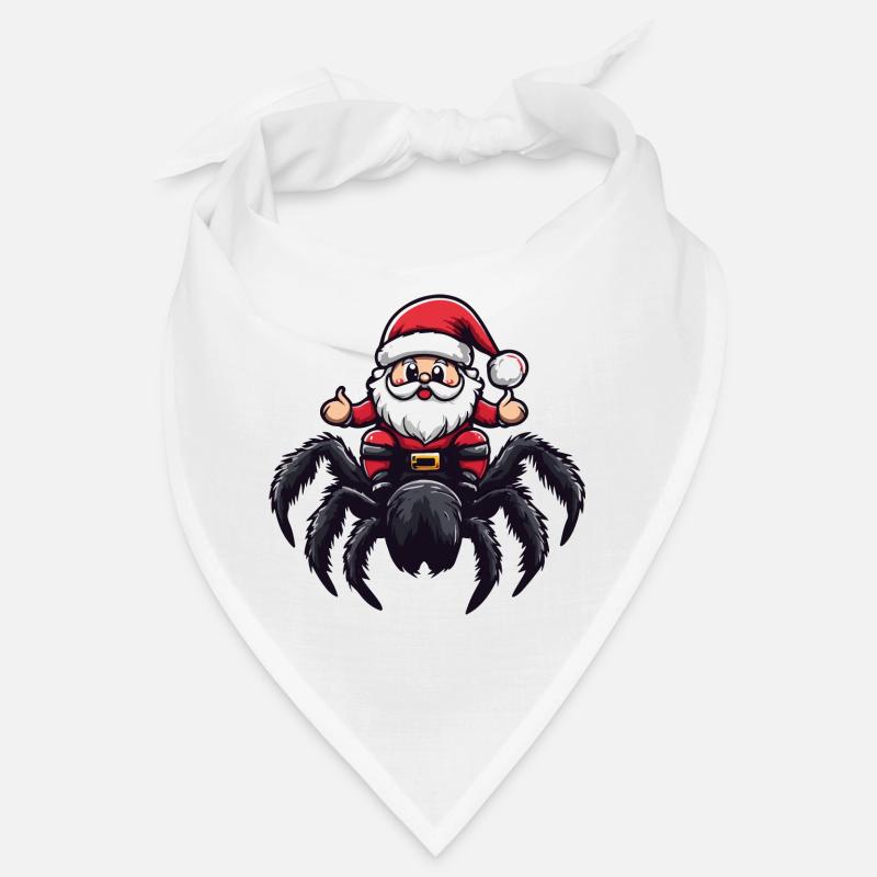 Tarentule Père Noël dessin animé Bandana
