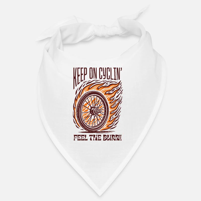Keep on Cyclin – Conception de vélo ardente Bandana