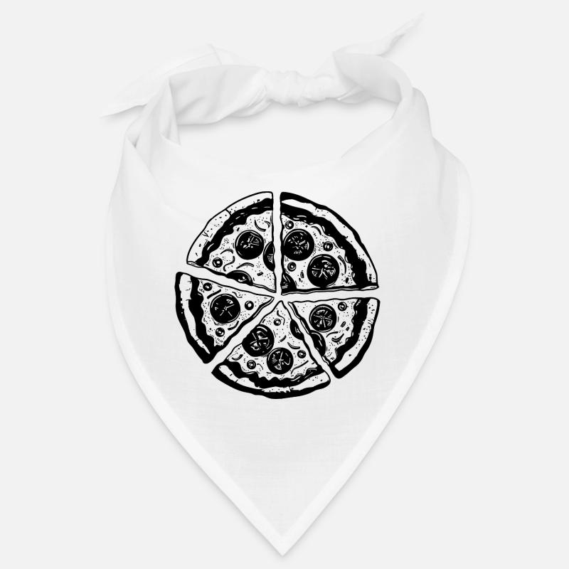 Pizza Drawing Bandana