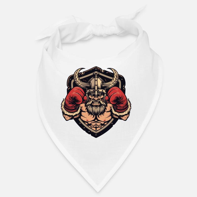 Wikinger Boxer MMA Logo Bandana
