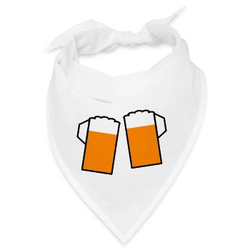Biergläser Prost Bierglas - Bandana - Weiß - Vorne