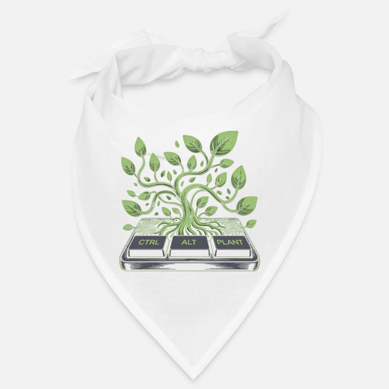 ctrl alt plant Garten Design Bandana