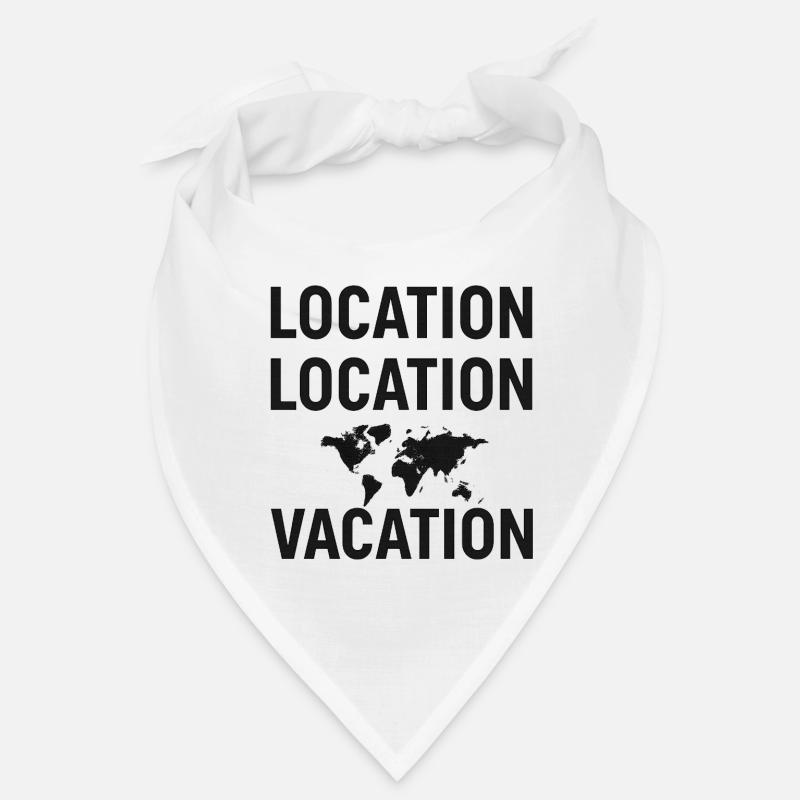 Location Location Vacation Bandana