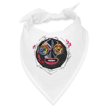 Triple Moji - Bandana - Weiß - Vorne