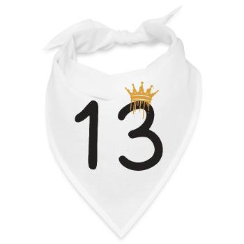 13 - Bandana - Weiß - Vorne
