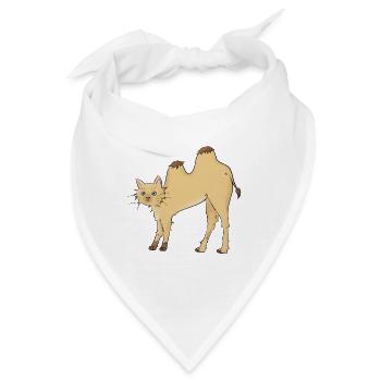 Cat-meau - Bandana - Weiß - Vorne