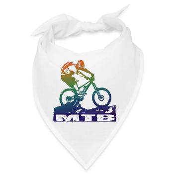 MTB - Bandana - Weiß - Vorne