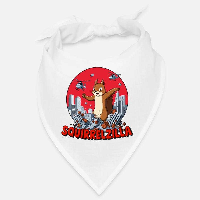Squirrelzilla: Geschäftige städtische Zerstörung Bandana