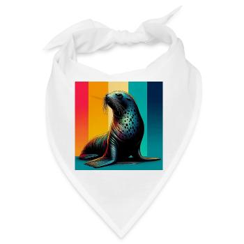 Siegel - Bandana - Weiß - Vorne