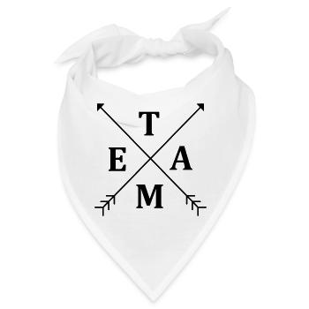 Team - Bandana - Weiß - Vorne