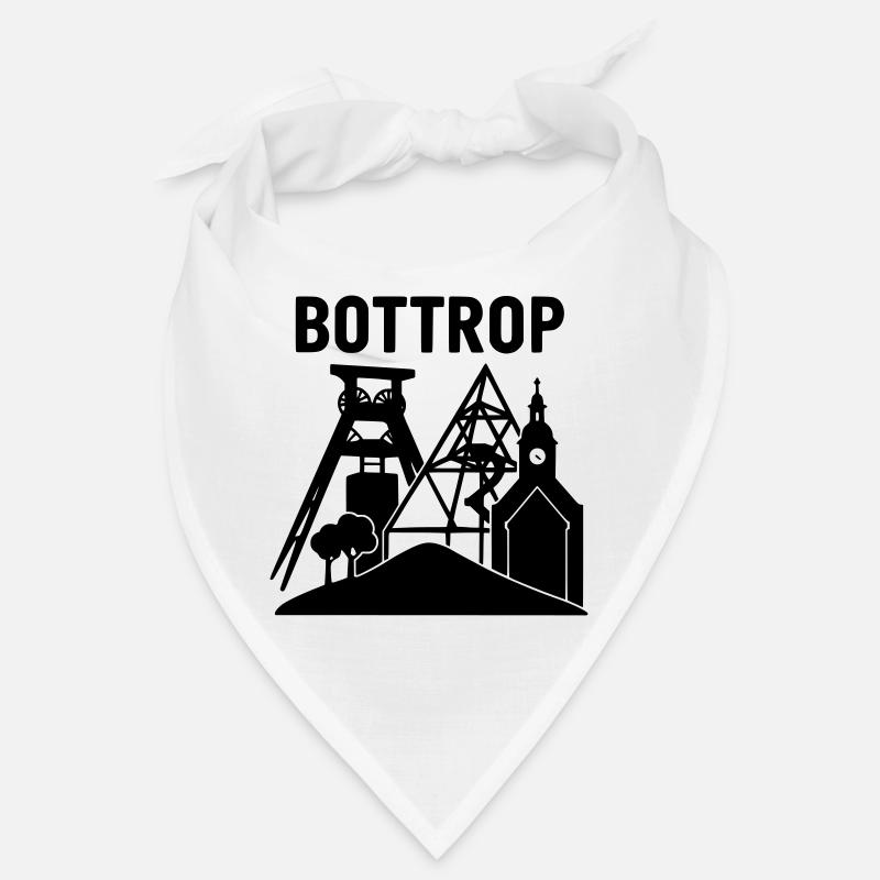 Point de repère de la région de Bottrop Ruhr Bandana