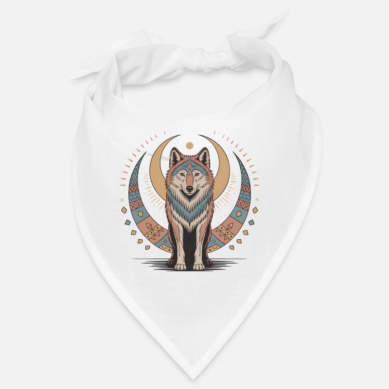 Boho Wolf Bandana