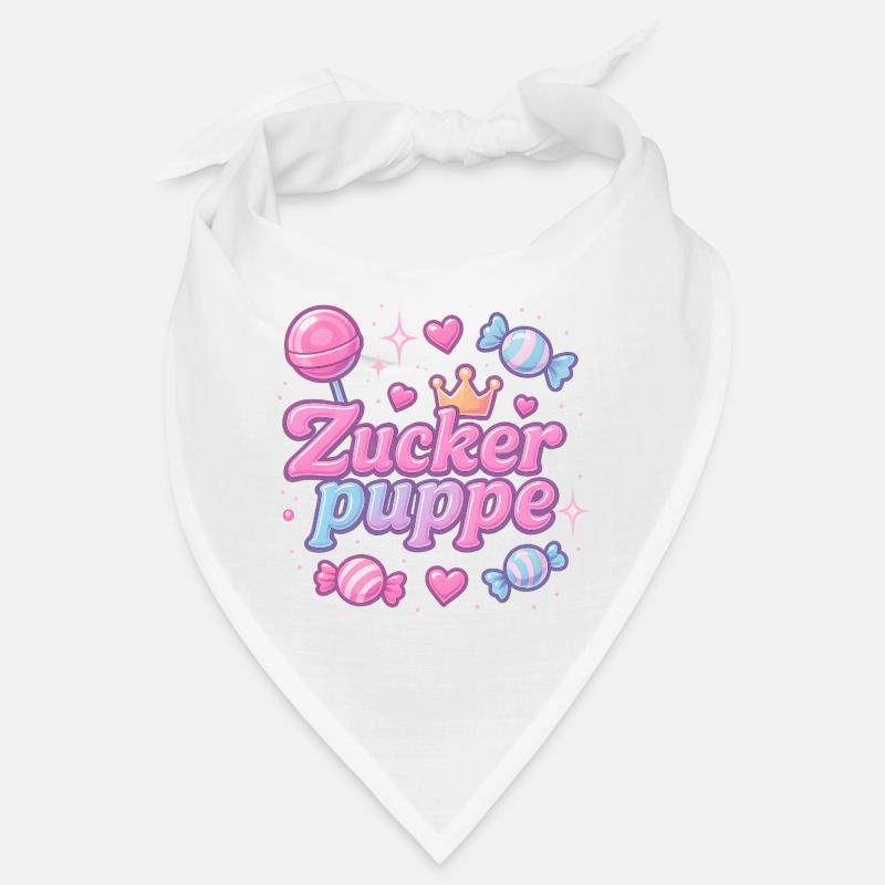 zuckerpuppe / y2k spitzname statement design Bandana