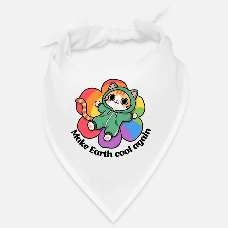 Make earth cool again Bandana