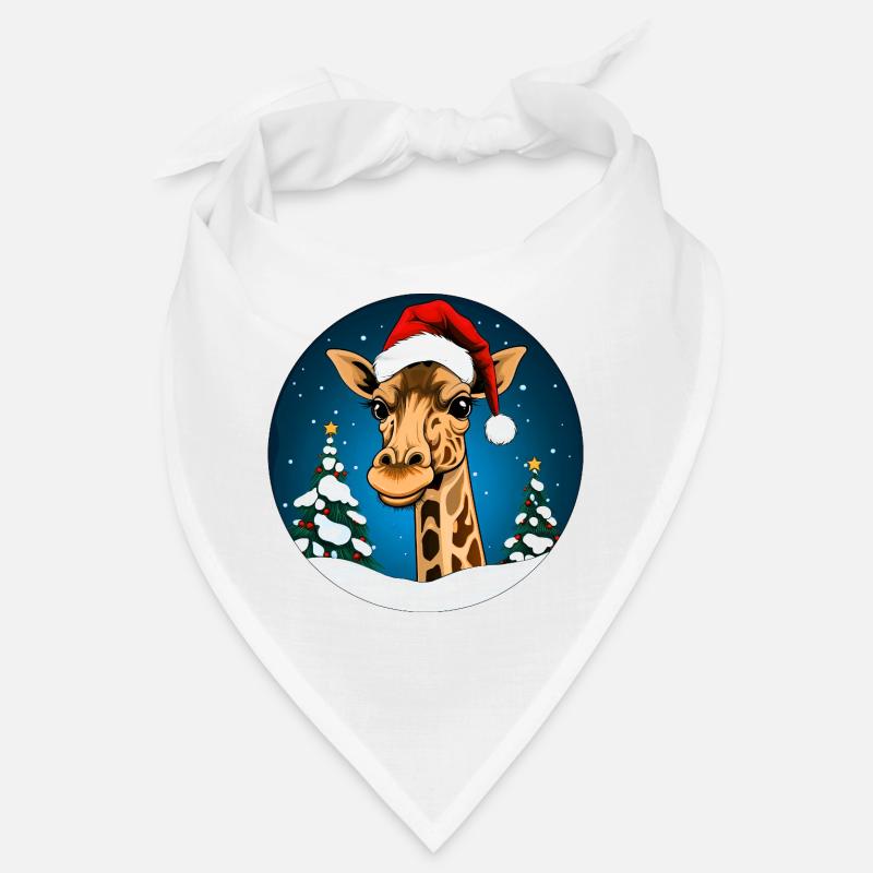 Girafe du Père Noël Bandana