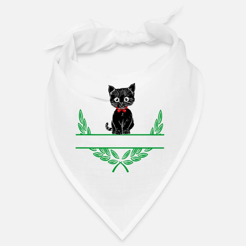 Couronne de laurier avec espace de noms Bandana