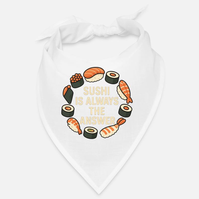 Sushi Is Always The Answer Bandana
