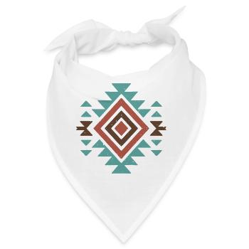 Südwestliche Wüste - Bandana - Weiß - Vorne