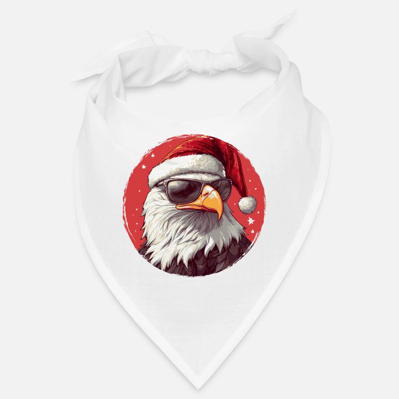 Eagle Santa with sunglasses Bandana
