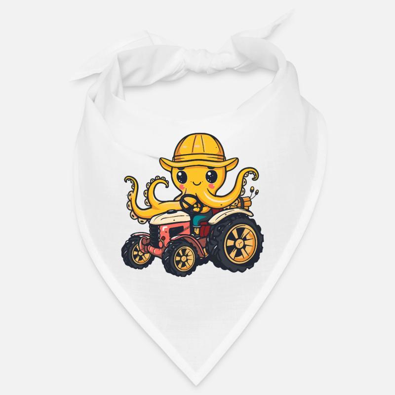 Exploitant de tracteurs pieuvres Bandana