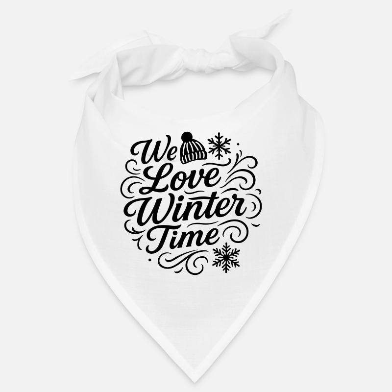 Nous aimons l’hiver Bandana