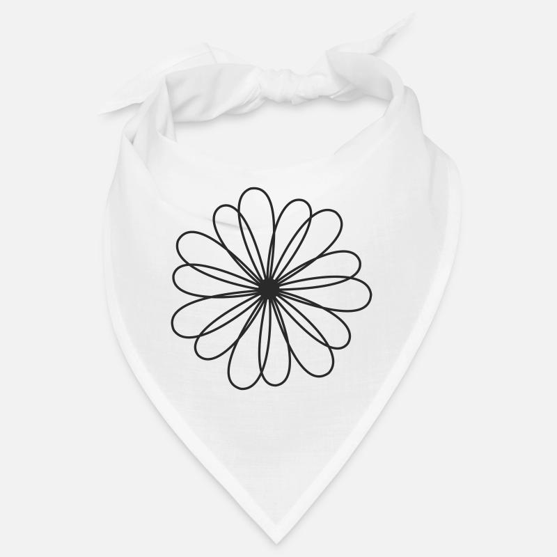 Blossom – Abstract Flower Pattern Bandana