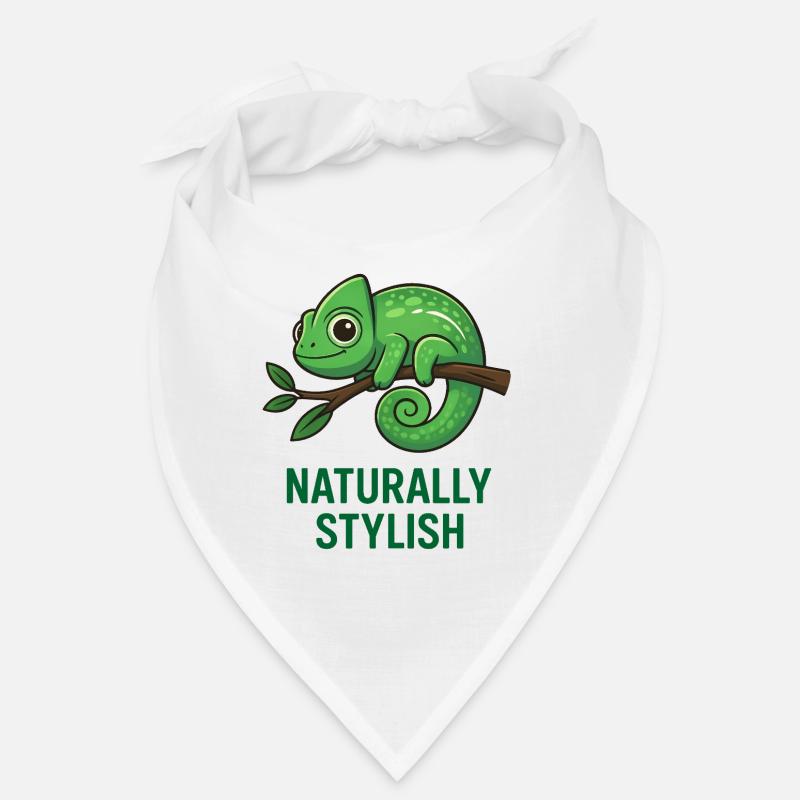 Stylish Chameleon Bandana