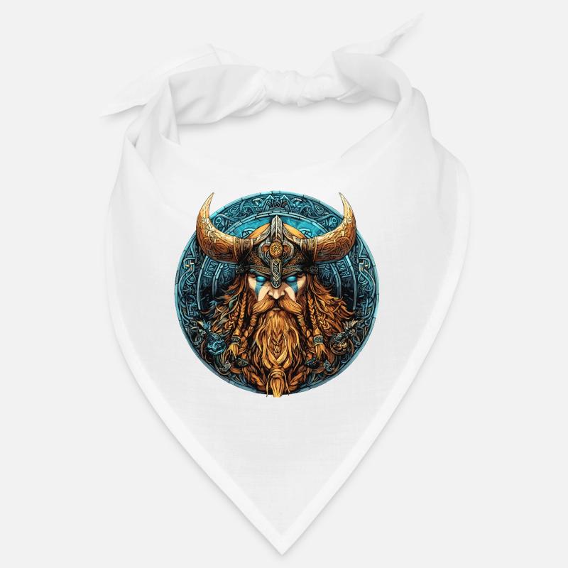 Viking Warrior Runic Circle Bandana