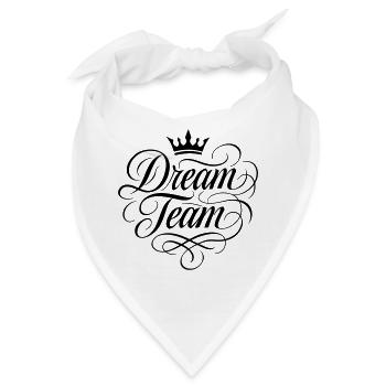Dream Team - Bandana - Weiß - Vorne
