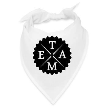 Team - Bandana - Weiß - Vorne