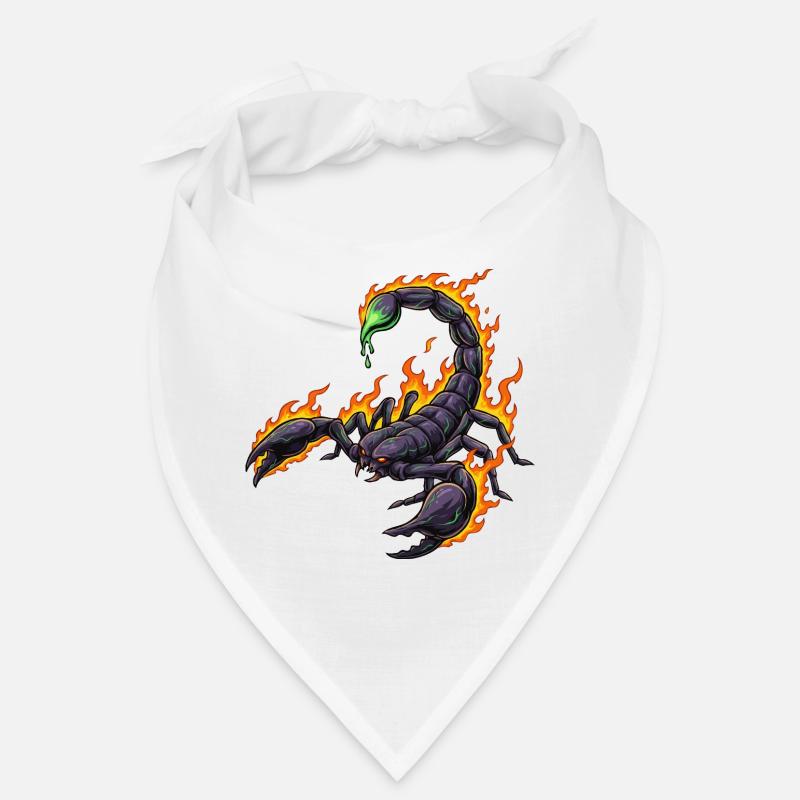 Scorpion with fire Bandana