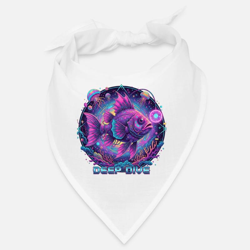 Deep Dive Neonfisch Unterwasser Bandana