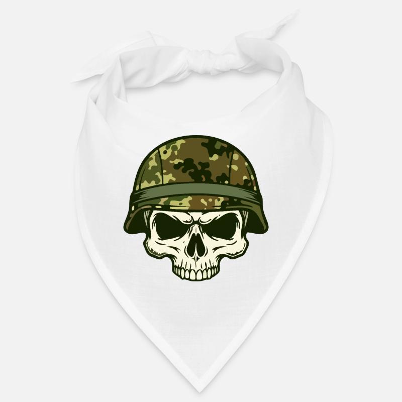 Casque militaire de camouflage de Crâne de combat Bandana