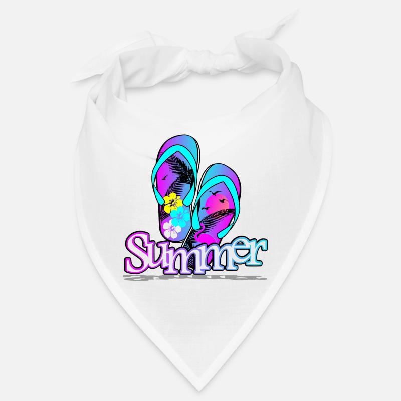 Summer Flip Flop Bandana