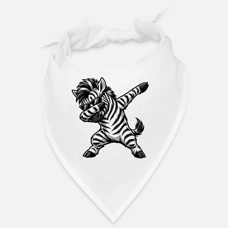 Dabbing Zebra Bandana