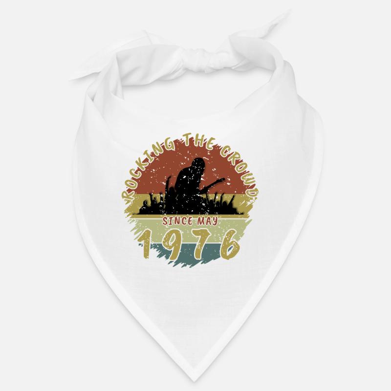 50. Geburtstag Rocking the crowd GIT 05/1976 Bandana